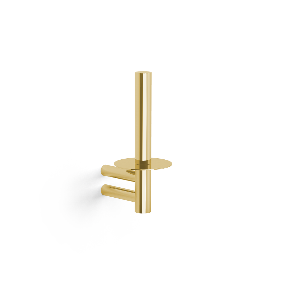 BAR ERH Toilet paper holder, Gold , Decor Walther