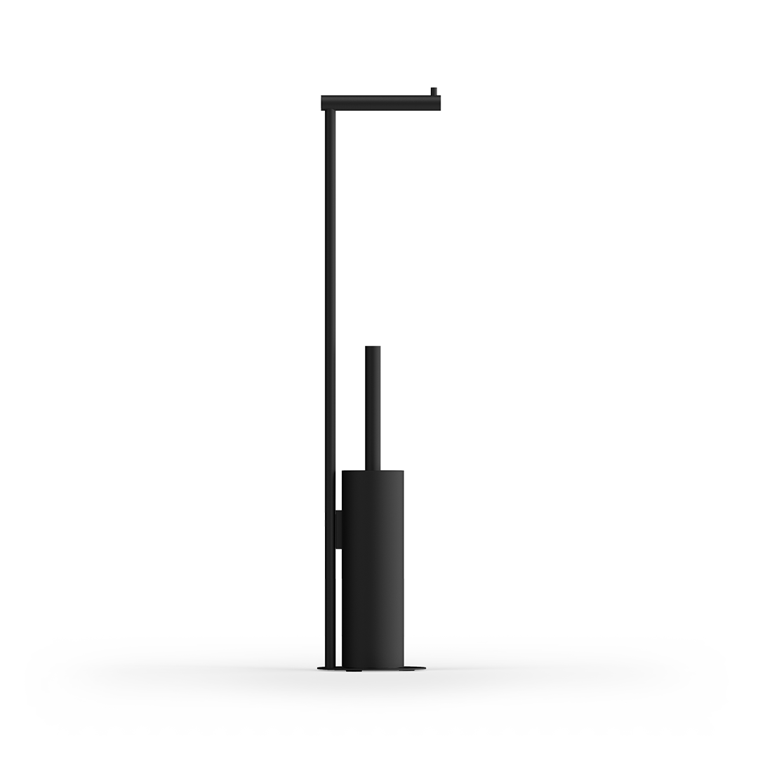 BAR SBK Toilet brush set, Black matt, Decor Walther