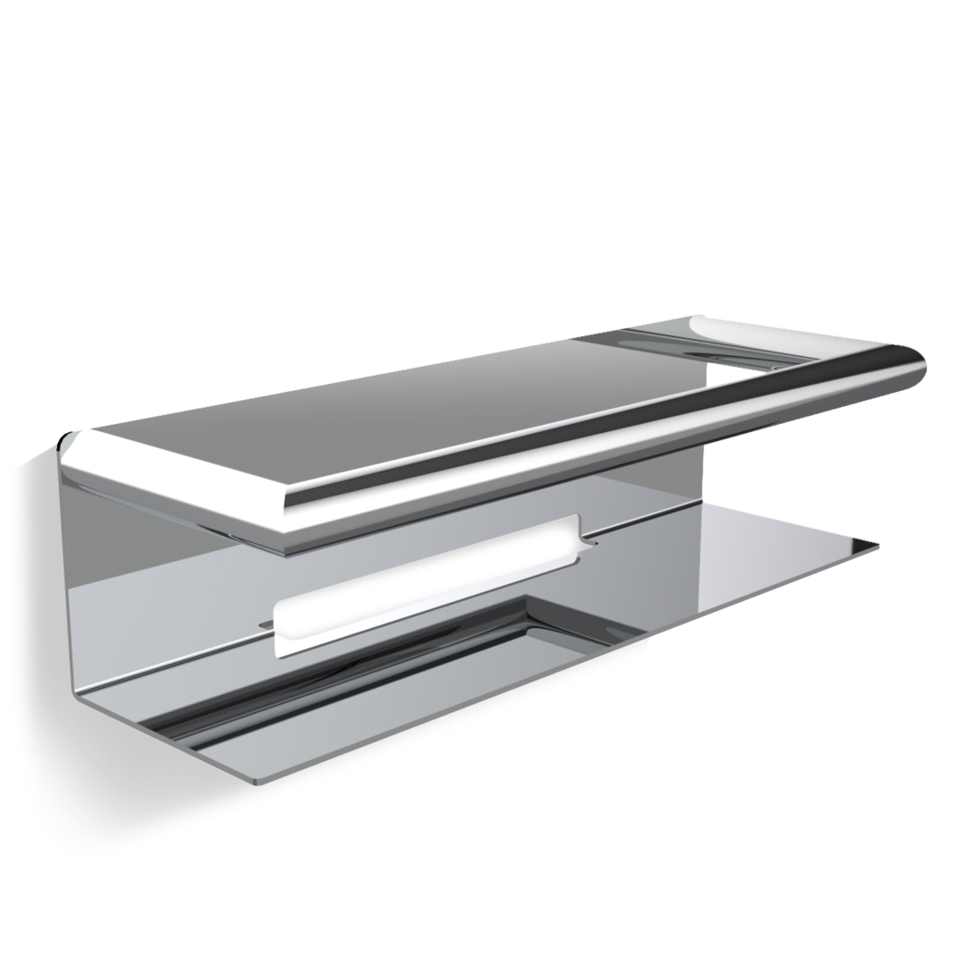 DA 30 Shelf for shower, Chrome, Decor Walther