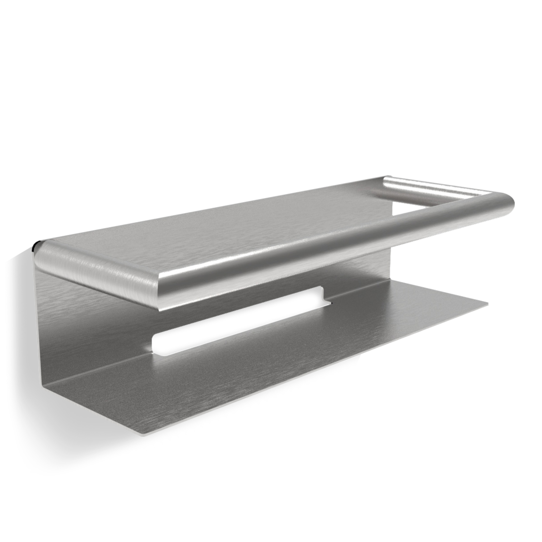 DA 30 Shelf for shower, Stainless Steel matt, Decor Walther