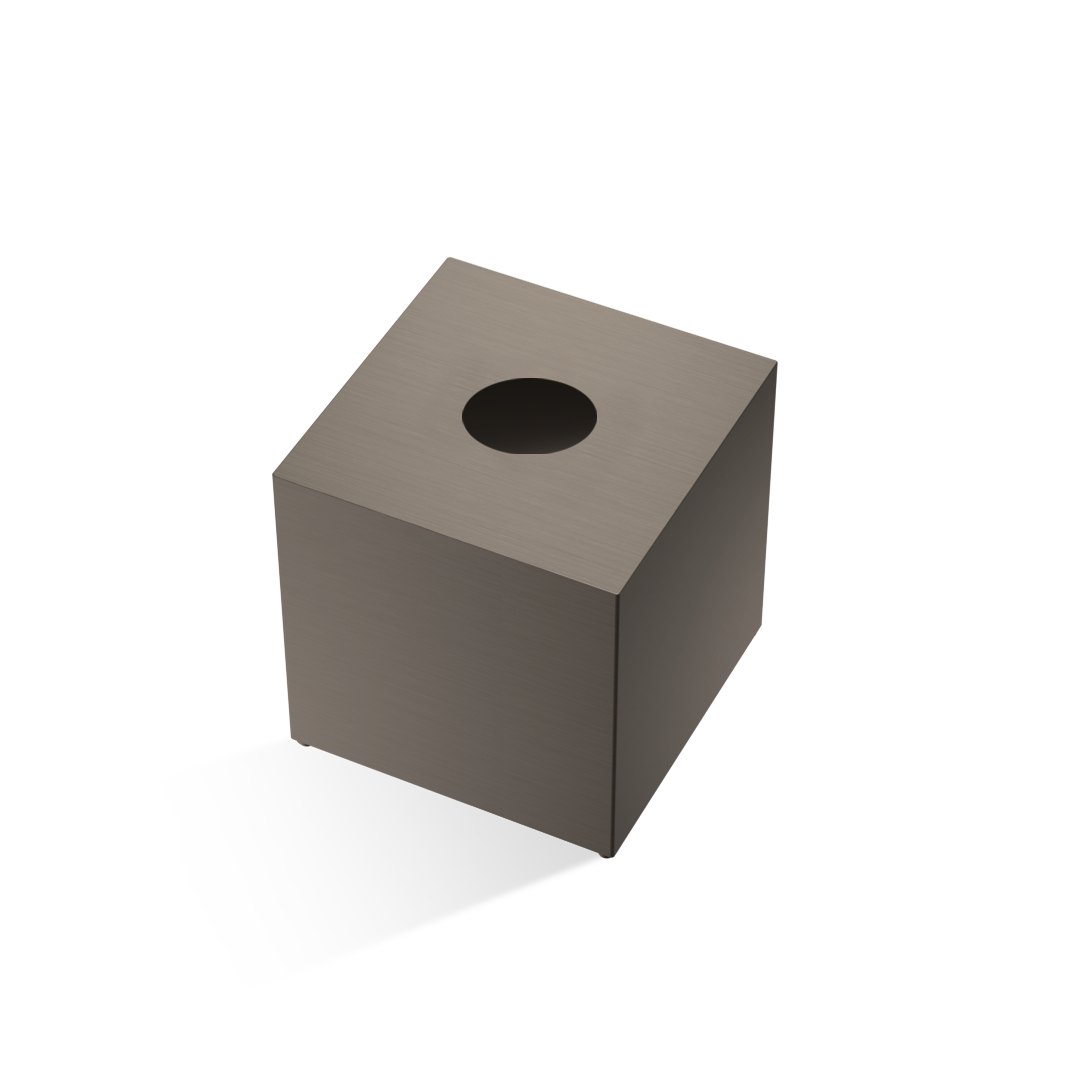 KB 87 Tissue box square, Dark Metal Matt PVD, Decor Walther