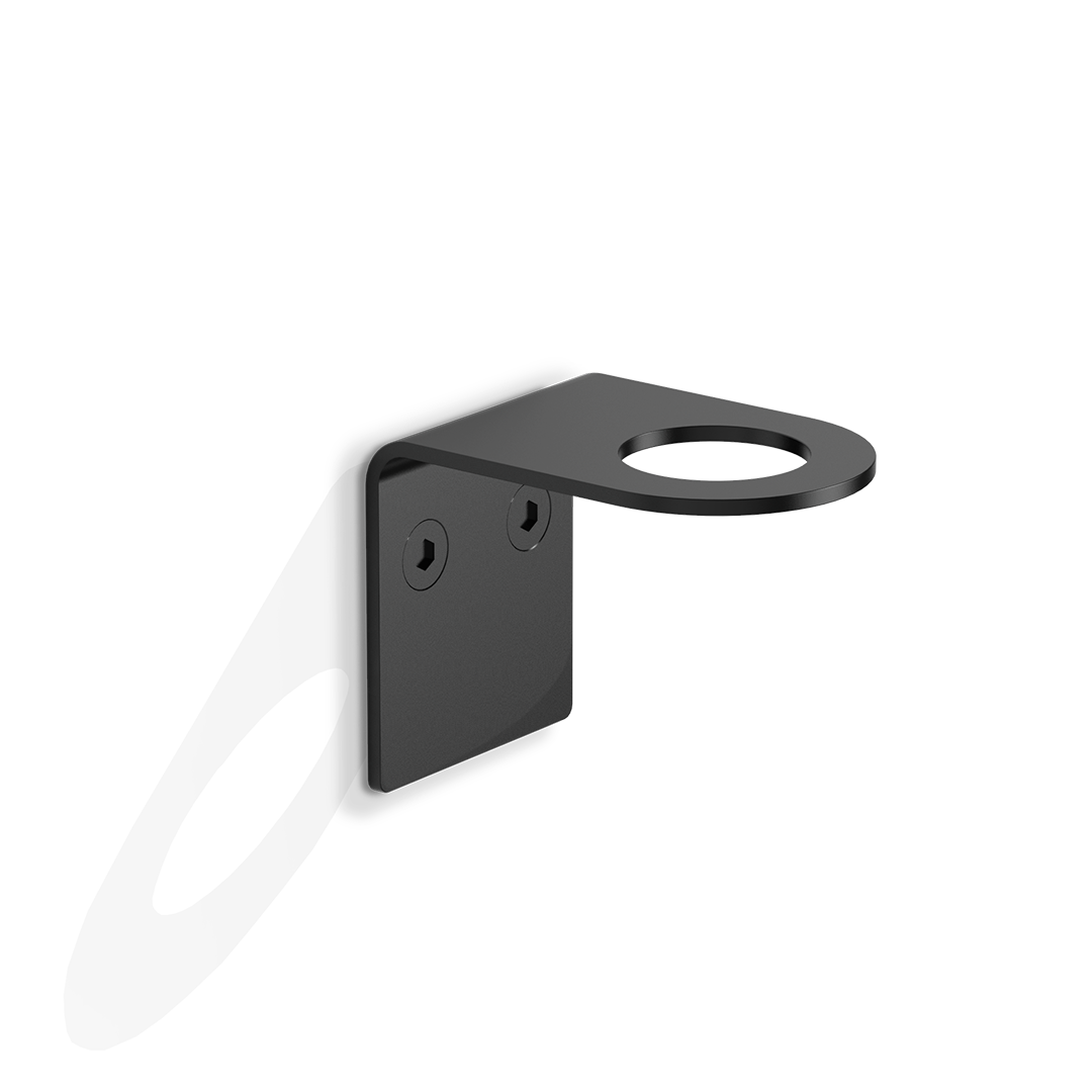 HOLD Dispenser holder, Black matt, Decor Walther