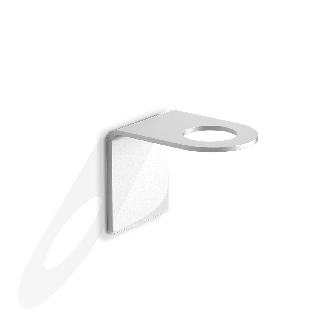 HOLD SK Dispenser holder self-adhesive, White matt, Decor Walther