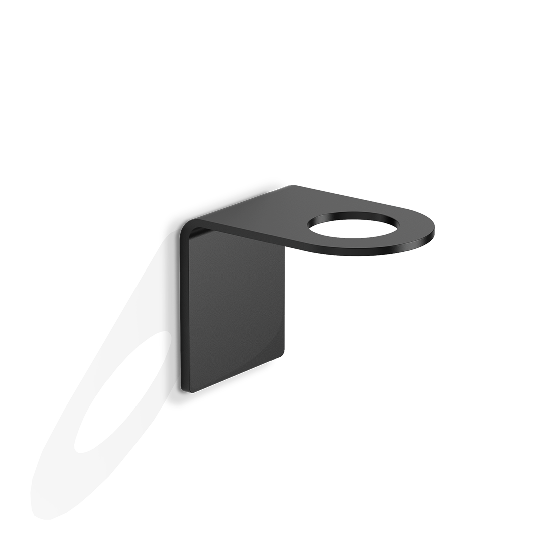 HOLD SK Dispenser holder self-adhesive, Black matt, Decor Walther