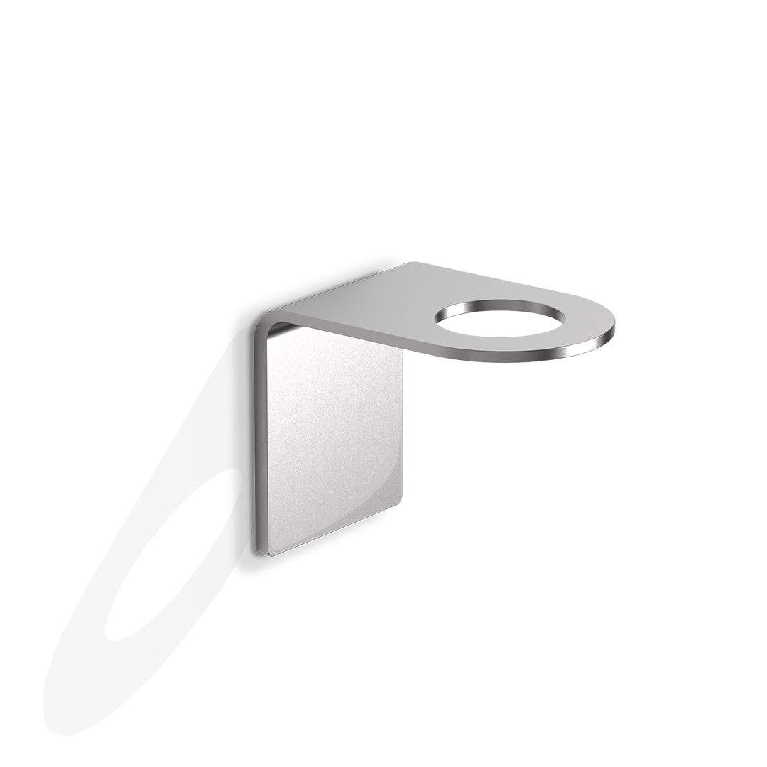 HOLD SK Dispenser holder self-adhesive, Stainless steel matt, Decor Walther