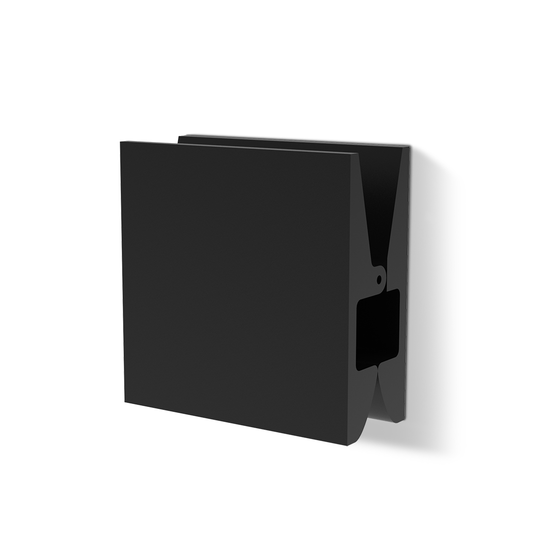 PINCH S/L, Black matt, Decor Walther