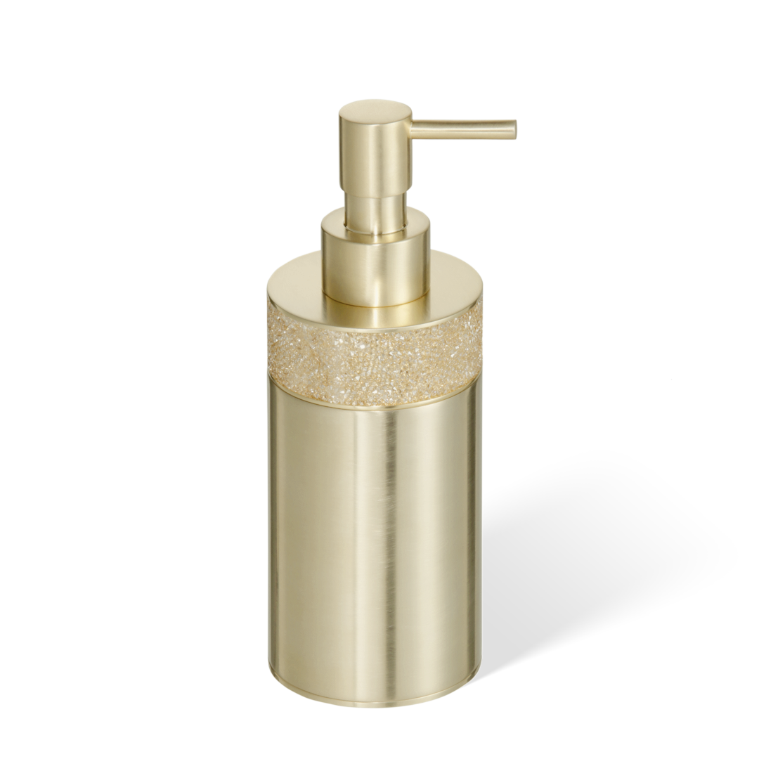 ROCKS SSP 1 Soap dispenser, Gold matt , Decor Walther