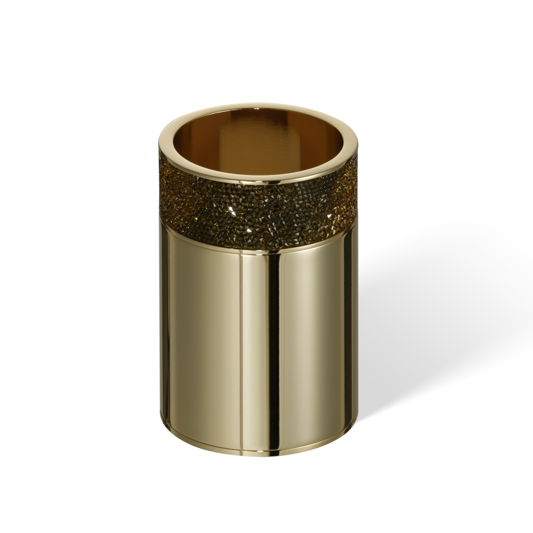 ROCKS BOD 1 Box without lid, Gold , Decor Walther