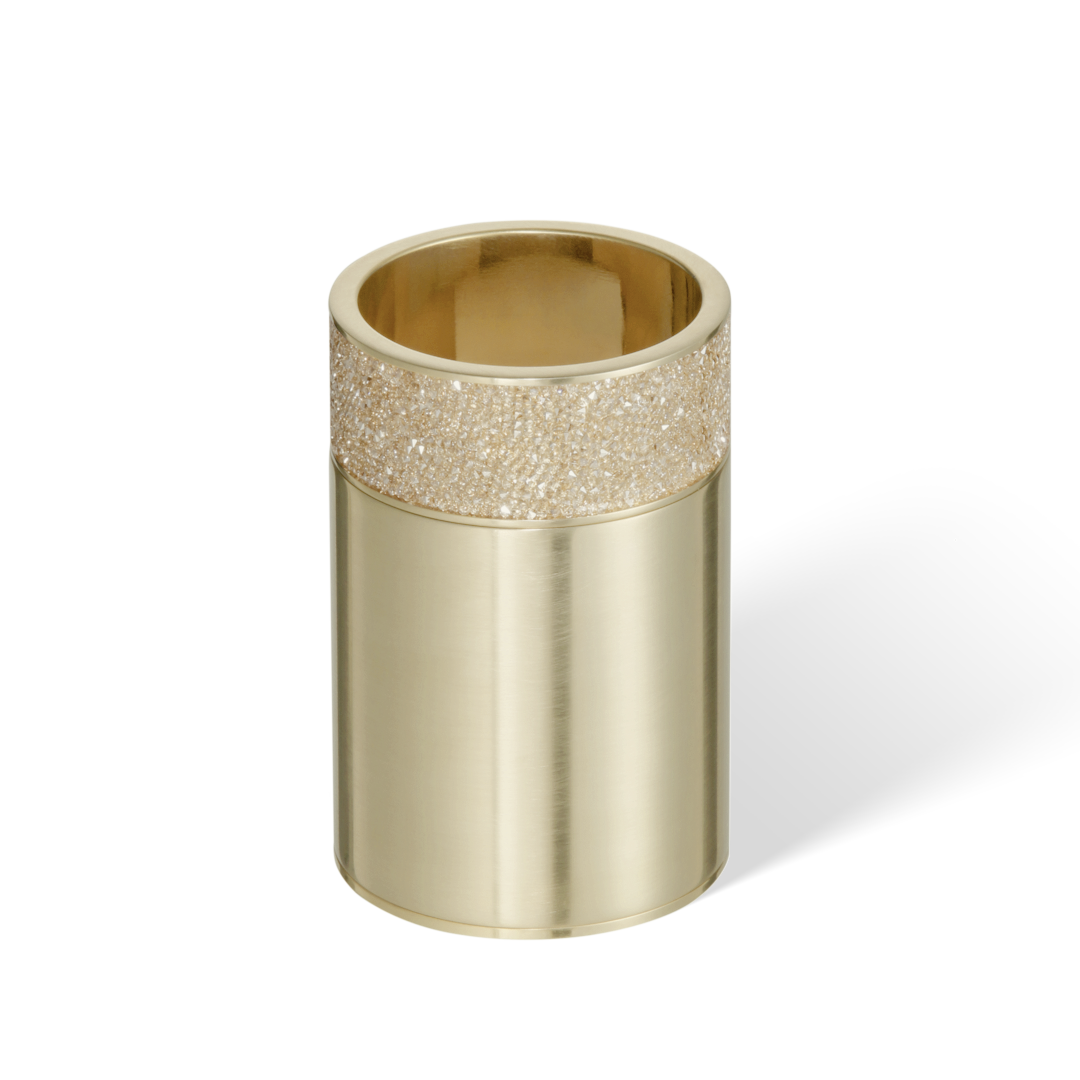 ROCKS BOD 1 Box without lid, Gold matt , Decor Walther