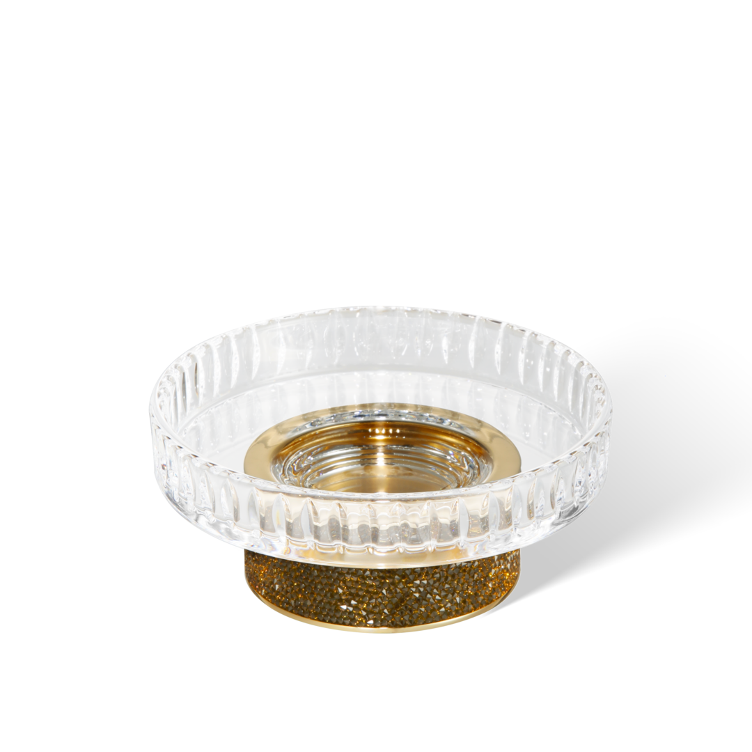 ROCKS STS Soap dish, Gold , Decor Walther