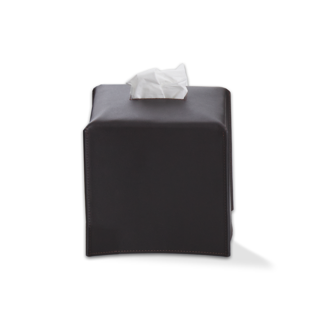 NAPPA KBQ Tissue box, black-brown, Decor Walther
