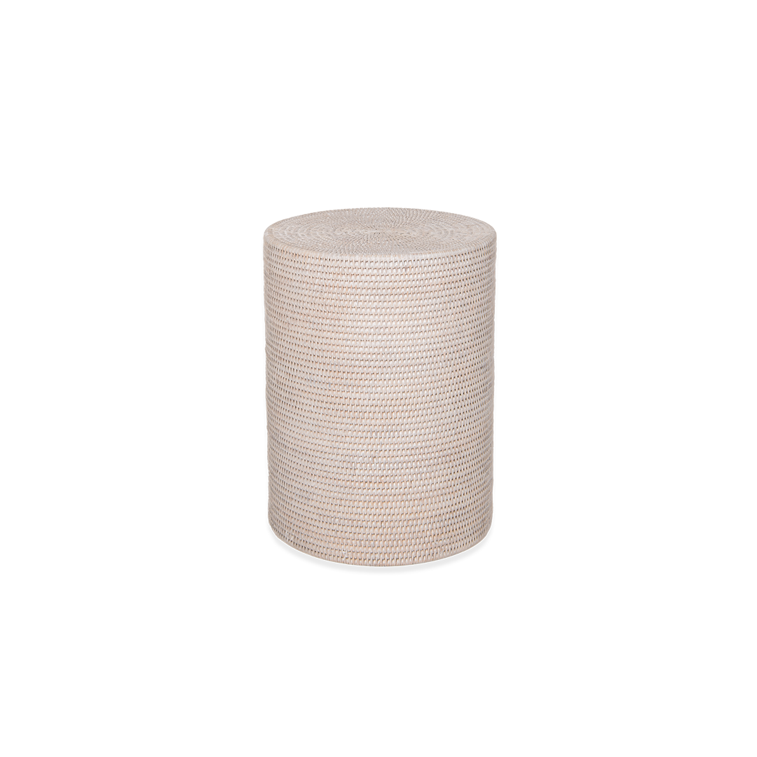 BASKET STOOL, Rattan light , Decor Walther