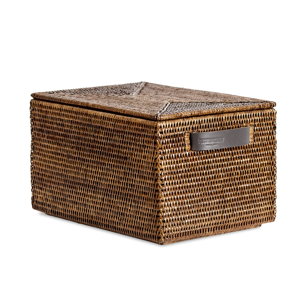 BASKET BOX Storage box with lid, Decor Walther