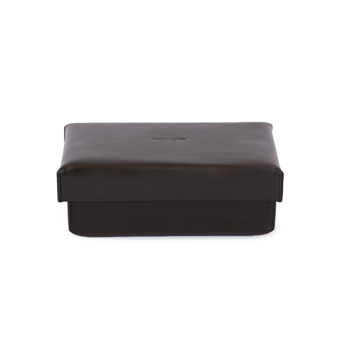 NAPPA DUO Dual use box, black-brown, Decor Walther