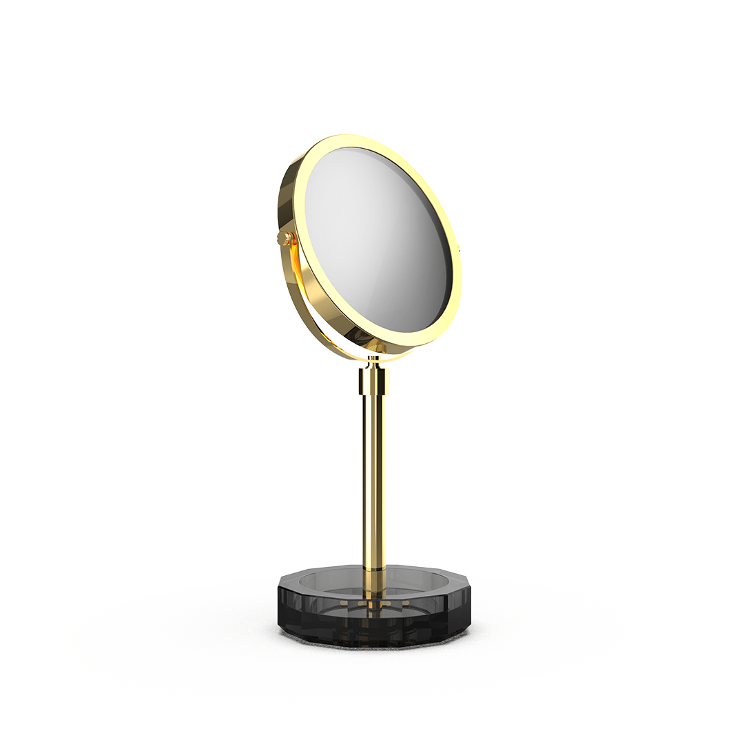 KR KSA KRISTALL Cosmetic mirror with Shelf, Decor Walther