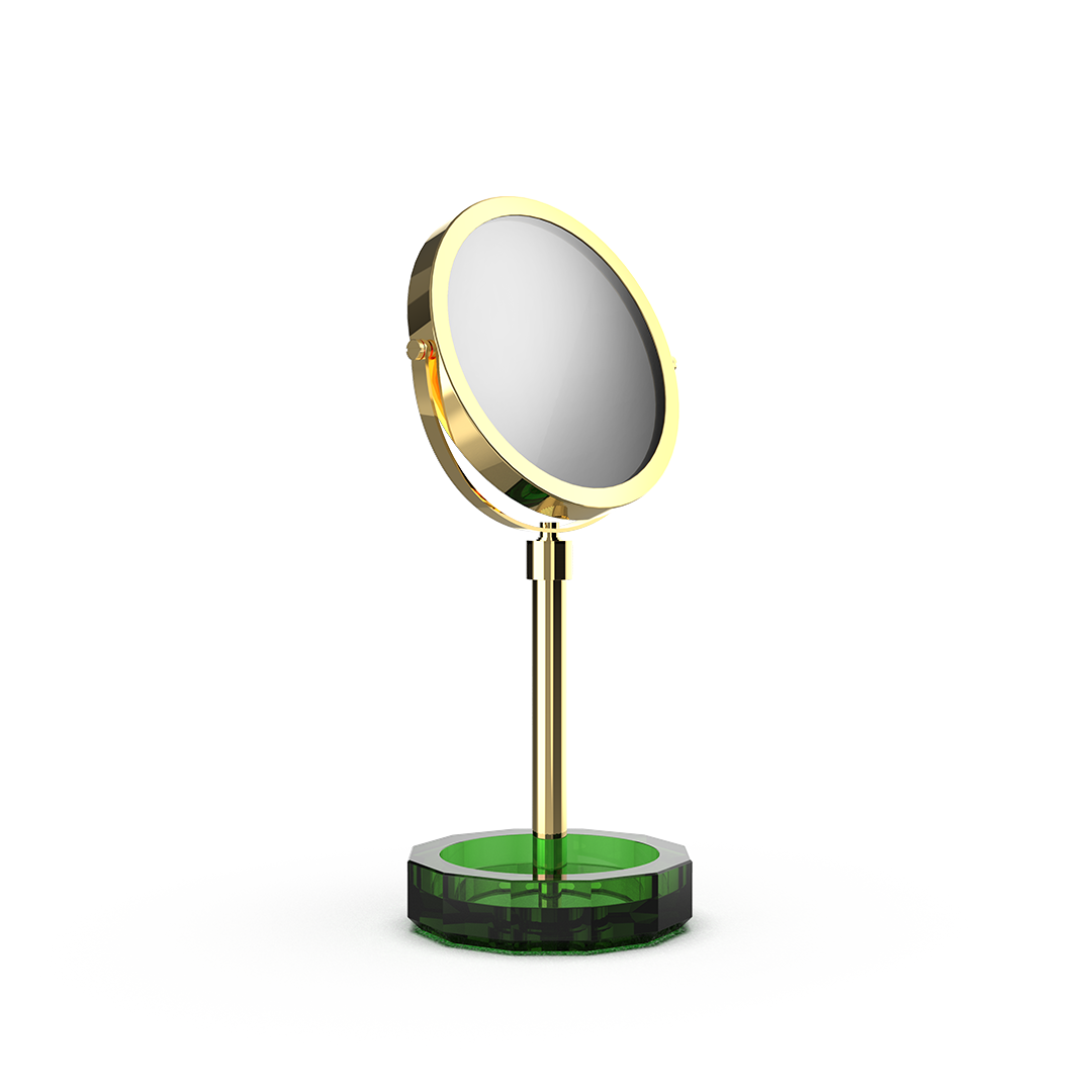 KR KSA KRISTALL Cosmetic mirror with Shelf, Decor Walther