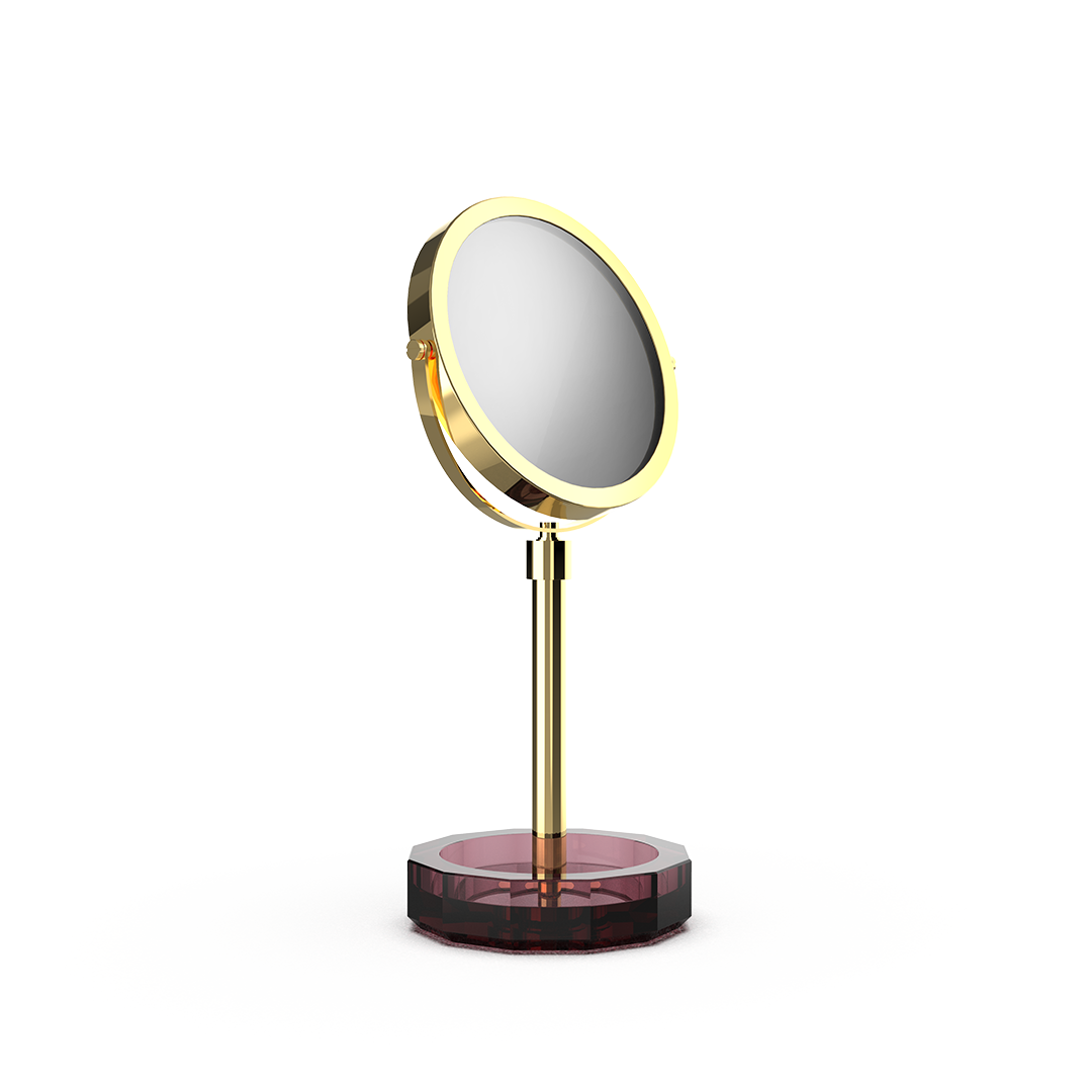 KR KSA KRISTALL Cosmetic mirror with Shelf, Decor Walther