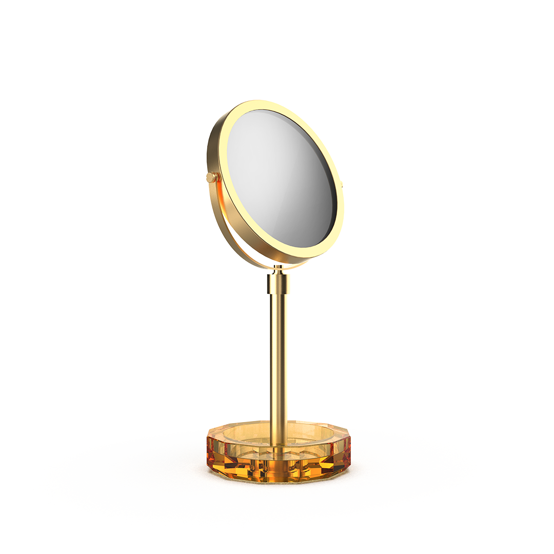 KR KSA KRISTALL Cosmetic mirror with Shelf, Decor Walther