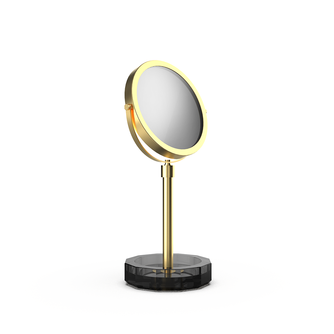 KR KSA KRISTALL Cosmetic mirror with Shelf, Decor Walther