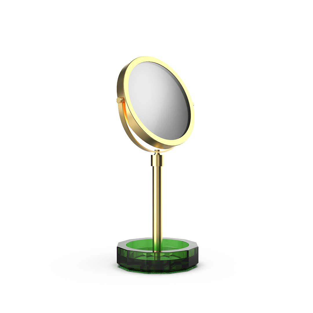 KR KSA KRISTALL Cosmetic mirror with Shelf, Decor Walther