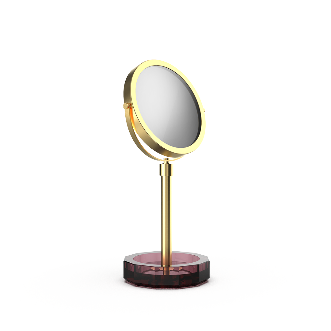 KR KSA KRISTALL Cosmetic mirror with Shelf, Decor Walther