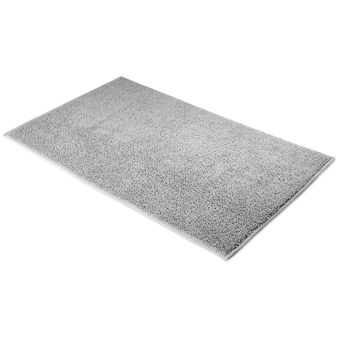 TWIST BM70120 Bathroom carpet, Silver grey , Decor Walther
