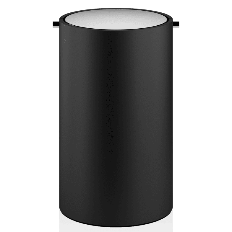 STONE BEMD Paper bin with revolving cover, Decor Walther