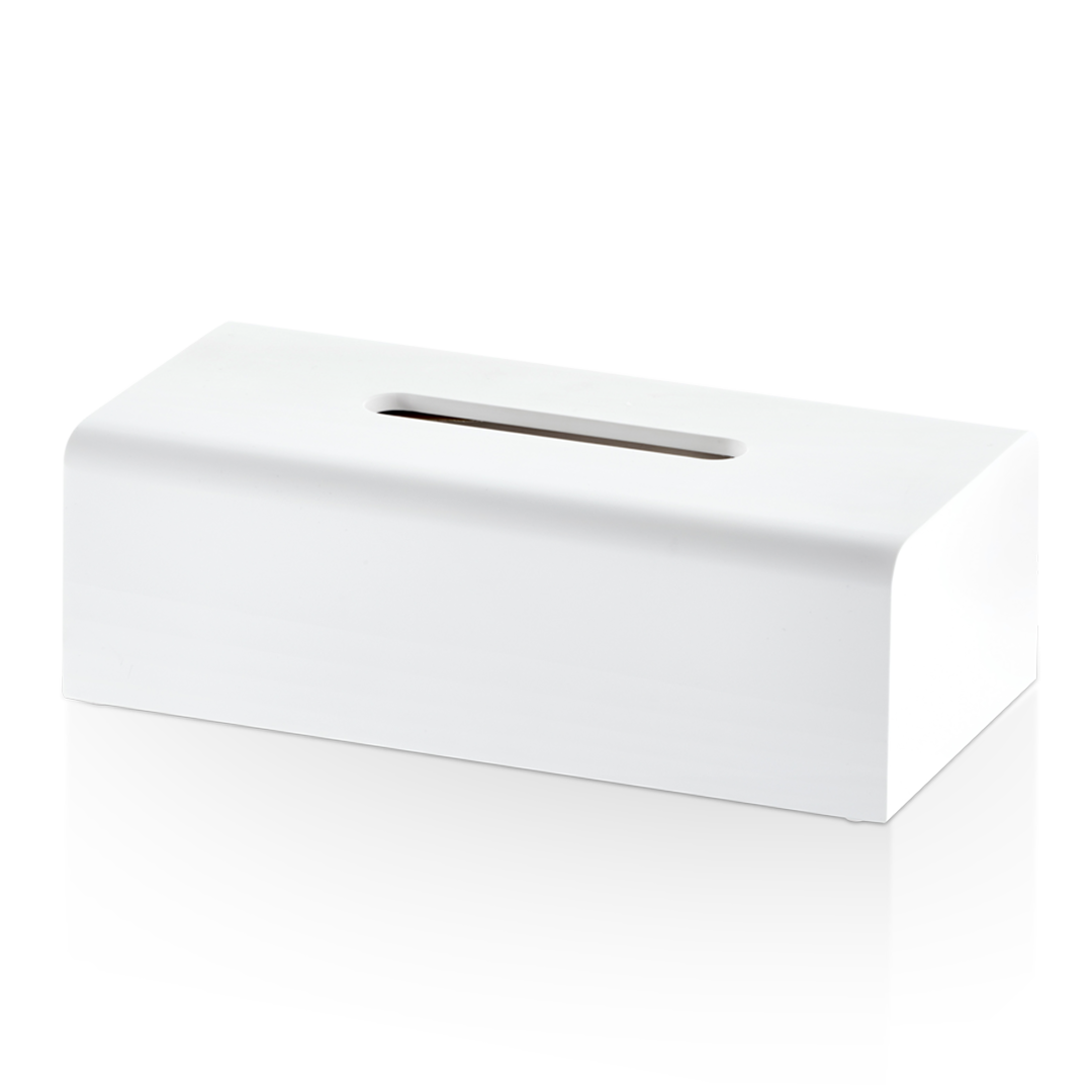 STONE KB Tissue box, white matt, Decor Walther