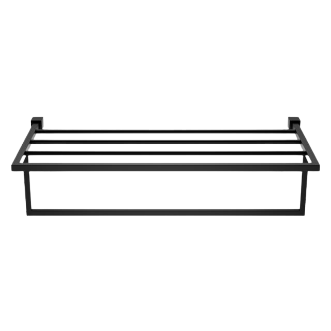 CO KHT CORNER Towel rack, black matt, Decor Walther