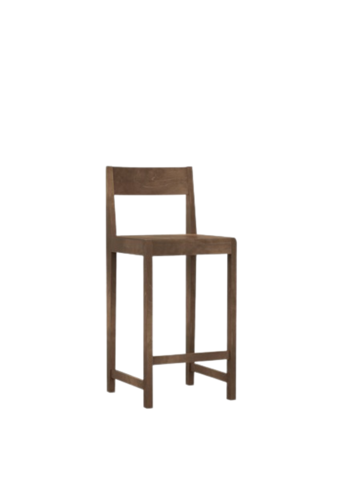 Bar Chair 01, Dark Brown Birch H 65 | FRAMA