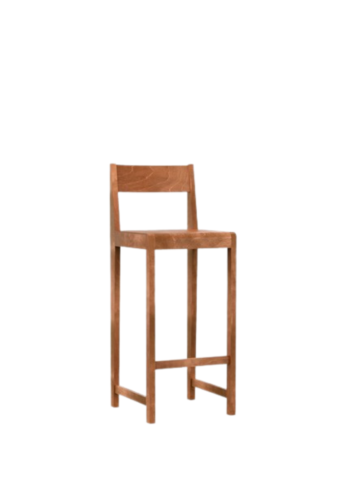 Bar Chair 01, Warm Brown Birch H 76 | FRAMA