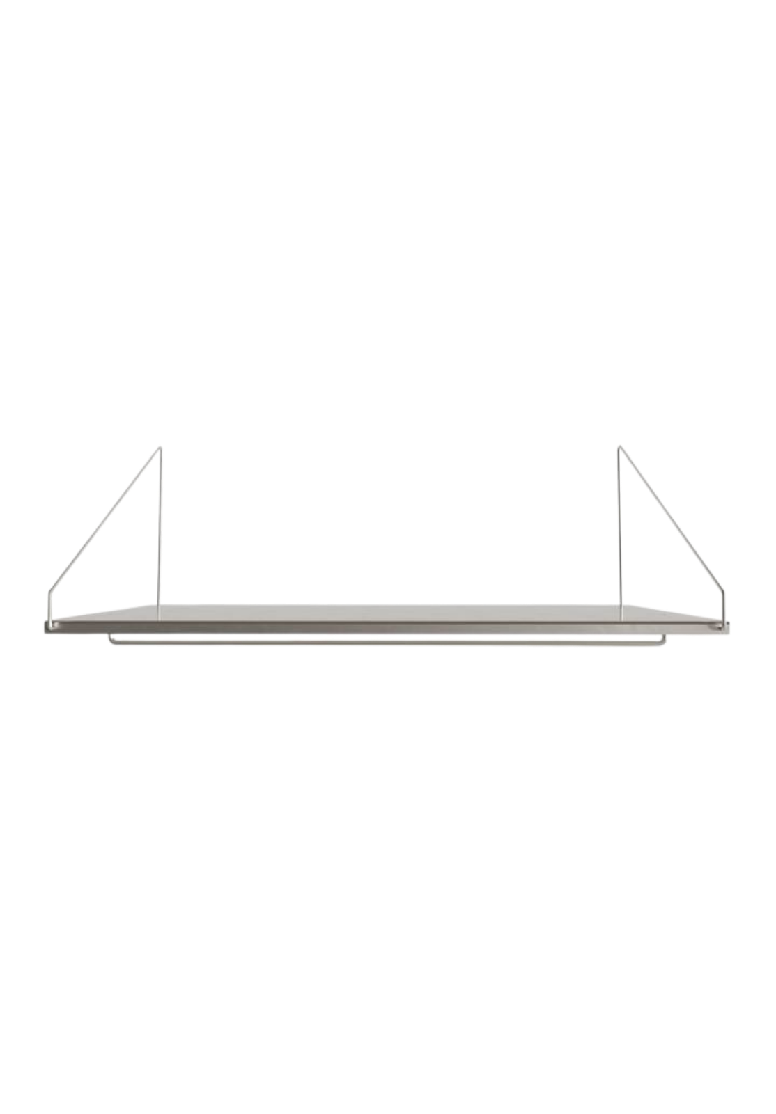 Library Hanger Shelf | Stainless Steel | D40 / W80 | FRAMA